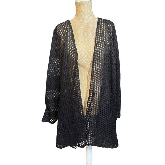 Womens New Directions Bell Sleeve‎ Swag/Duster - Retail $48 Size Large - Picture 1 of 7